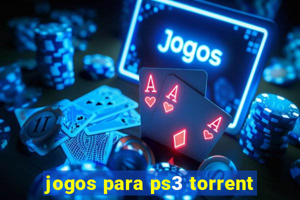 jogos para ps3 torrent